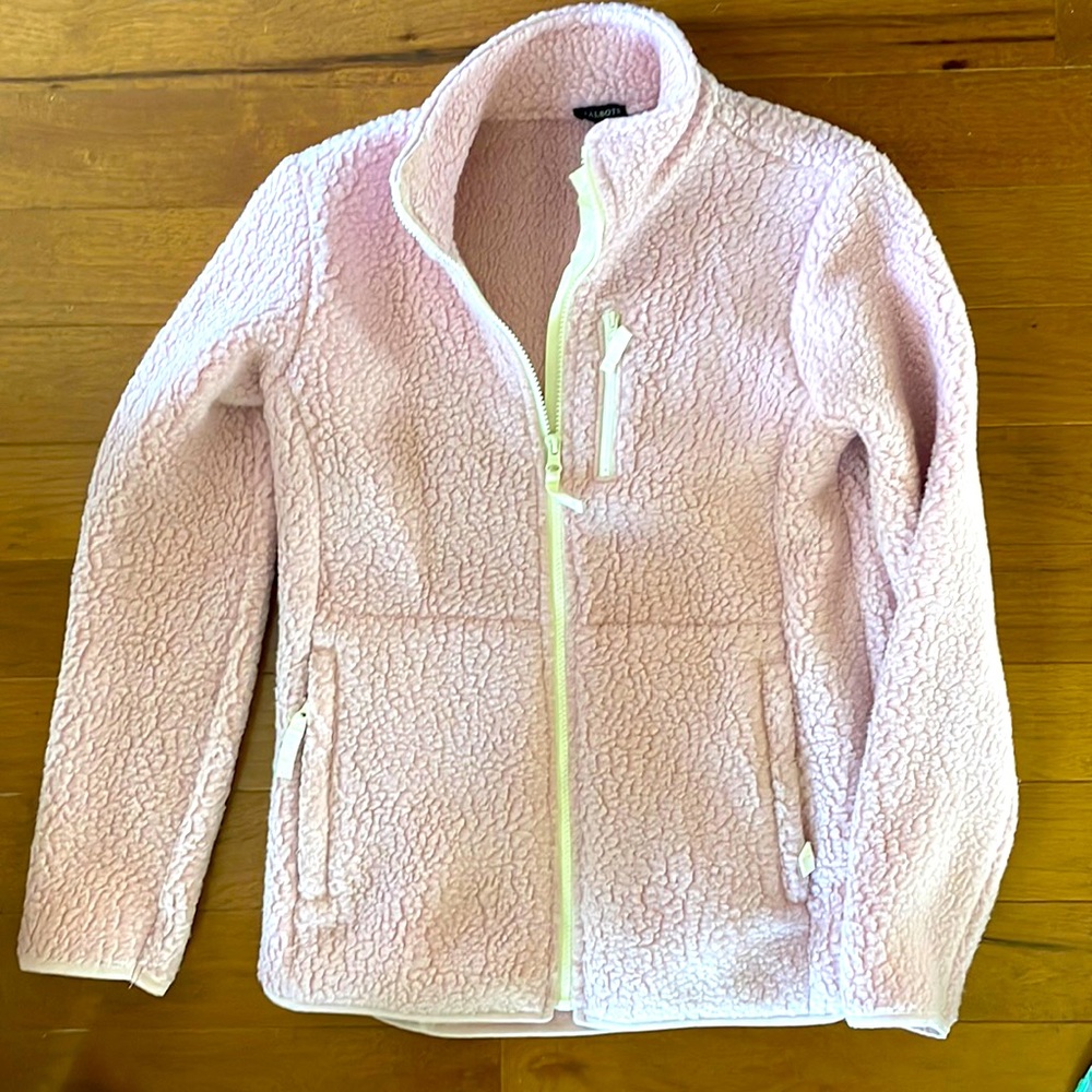 Talbots Polartec Faux Shearling Full Zip Jacket XS